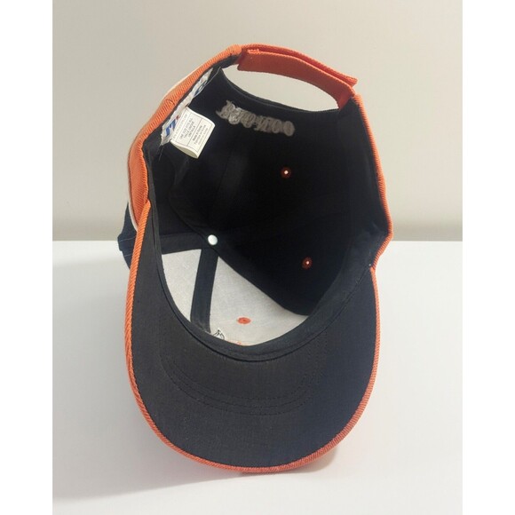 BRONCO'S Cap Hat Blue & Orange Adjustable - Picture 5 of 7